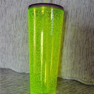 Starbucks Neon Green Tumbler